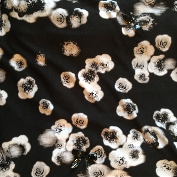 Vera Wang Crystal Embellished Shirt-Size 0X - Picture 6 of 10